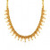 Malabar 22 KT Gold Studded  Necklace NKPJTH017