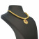 Malabar 22 KT Gold Studded  Necklace NNKTH001