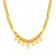 Malabar 22 KT Gold Studded  Necklace NNKTH004