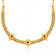 Malabar 22 KT Gold Studded  Necklace NNKTH007