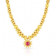 Malabar 22 KT Gold Studded  Necklace NNKTH015