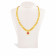 Malabar 22 KT Gold Studded  Necklace NNKTH015