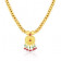 Malabar 22 KT Gold Studded  Necklace NNKTH016