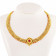 Malabar 22 KT Gold Studded  Necklace NNKTH026