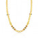Malabar 22 KT Gold Studded Semi Long Necklace NNKTH048
