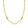 Malabar 22 KT Gold Studded Semi Long Necklace NNKTH049