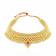 Malabar 22 KT Gold Studded  Necklace NNKTH061