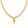 Malabar 22 KT Gold Studded  Necklace NNKTH063