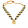 Malabar 22 KT Gold Studded  Necklace NNKTH066