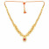 Malabar 22 KT Gold Studded  Necklace NNKTH067
