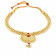 Malabar 22 KT Gold Studded  Necklace NNKTH075