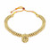 Malabar 22 KT Gold Studded  Necklace NNKTH077
