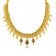 Malabar 22 KT Gold Studded  Necklace NNKTH083