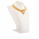 Malabar 22 KT Gold Studded  Necklace NNKTH087
