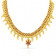 Malabar 22 KT Gold Studded  Necklace NNKTH089