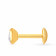 Malabar 22 KT Gold Studded Screw Nosepin NPDSDZ041