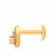 Malabar Gold Screw Nosepin NPFJDZ0031