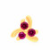 Malabar Gold Screw Nosepin NPFJDZ0061