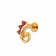 Malabar Gold Screw Nosepin NPFJDZ0098