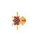 Malabar Gold Screw Nosepin NPFJDZ0126