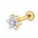 Mine Diamond Gold Nosepin NPGEN10308