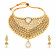 Ethnix 22 KT Gold Studded Chocker Necklace Set NSAHDAAAAAFNGT