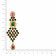 Ethnix 22 KT Gold Studded Choker Necklace Set NSANDAAAAABNKB