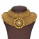 Ethnix 22 KT Gold Studded Chocker Necklace Set NSANDAAAAABPWK