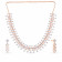 Mine Diamond Studded Close to Neck Gold Necklace Set NSMBNK20303