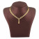 Era Uncut Diamond Studded Close to Neck Gold Necklace Set NSNEERHDOSSPA018