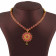 Precia Gemstone Studded Semi Long Gold Necklace Set NSNEPRHDOSSPA018