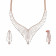 Mine Diamond Necklace Set NSNKALR10314