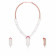 Mine Diamond Necklace Set NSNKCTT10006