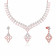 Mine Diamond Necklace Set NSNKCTT10028
