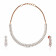 Mine Diamond Necklace Set NSNKDIA10104
