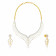 Mine Diamond Necklace Set NSNKDIA10224