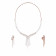 Mine Diamond Necklace Set NSNKDIA11206