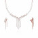 Mine Diamond Necklace Set NSNKDIA11206