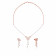 Mine Diamond Necklace Set NSNKDIA11429