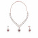 Mine Diamond Necklace Set NSNKGEN13102