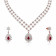 Mine Diamond Necklace Set NSNKGEN13102