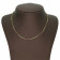 Precia Gemstone Studded Semi Long Gold Necklace NYM90RE