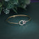 Zoul Diamond Gold Bangle OBZOL10003