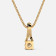 Mine Solitaire Yellow Gold Pendant Mount P151411Y