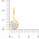 Mine Diamond Pendant P53178