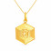 Malabar Gold Octagon Omm Pendant