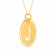 Malabar Gold Circle Motif J Alphabet Two-in-One Rakhi and Pendant