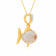 Starlet Gold Cartoon Shape Pendant PDDZL29927