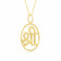 Malabar 14Kt Yellow Gold Two-in-One Rakhi and Pendant
