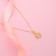 Malabar Gold Solitaire Heart Pendant